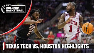 Big 12 Tournament Semifinals Texas Tech Red Raiders vs Houston Cougars  Full Game Highlights [upl. by Notsahc]