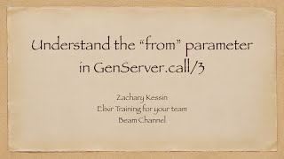 Handling Concurrent Requests in a GenServer Elixir [upl. by Aknahs]