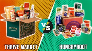 Thrive Market vs Hungryroot  Which Is Better 3 Key Differences [upl. by Antipas270]