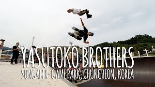 Yasutoko Brothers  Songam XGame Park Chuncheon Korea [upl. by Arim]