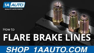 How to Flare Brake Lines for Your Truck Car or SUV [upl. by Nnylirej]