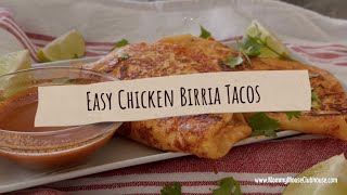 Chicken Birria Tacos [upl. by Magnien]