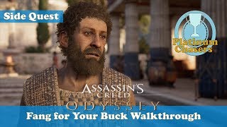 Fang for Your Buck  Side Quest  Assassins Creed Odyssey [upl. by Hamforrd]