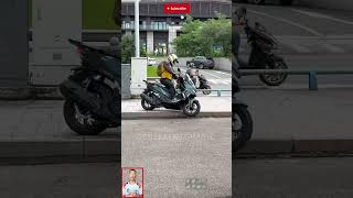 Look at the trick he did to the motorcycle thinker shortsfeed motorcycle trick driver bike [upl. by Norman174]