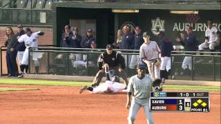 Baseball vs Xavier Highlights [upl. by Rodmann215]