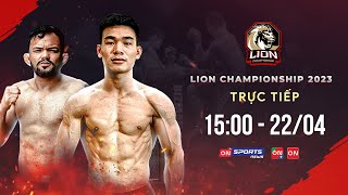 🔴Trực tiếp MMA Lion Championship 5  Hạng B l Chiều 2204 [upl. by Philan840]