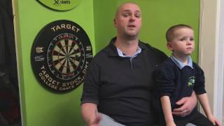 Mason Foulkes Stockports Darts Prodigy [upl. by Howlan]