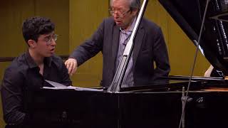 Piano masterclass with Murray Perahia  JMC 2022  Yoav Roth  Chopin Ballade No 1 [upl. by Lunneta845]