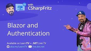 Learn C with CSharpFritz Authentication with Blazor [upl. by Aicelaf673]