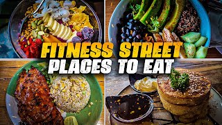 Fitness Street Food Top 10 Places [upl. by Halli]