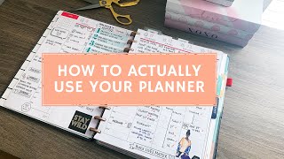 How To Actually Use Your Planner [upl. by Yrogiarc348]