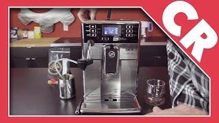 Saeco Pico Baristo Superautomatic Espresso Machine  Crew Review [upl. by Birkle]