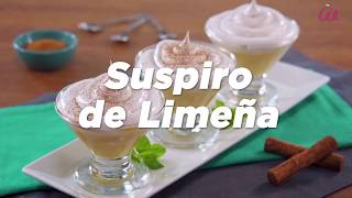 Receta de SUSPIRO LIMEÑO 👩‍🍳 DIARIAMENTE ALI [upl. by Norword]