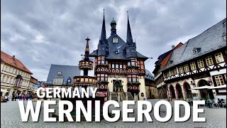 Wernigerode Colourful town of Harz Mountains Germany [upl. by Satsoc]