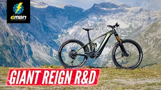 Research And Development Behind The 2022 Giant Reign E EEnduro Bike [upl. by Ellennoj]