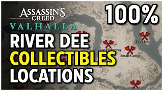 Assassins Creed Valhalla  River Dee All Collectibles River Raids [upl. by Erine]