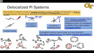 3001 Structural Elements of Delocalized Pi Systems [upl. by Paske]