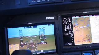 Learjet 75 Demo flight Part two [upl. by Euqinahc940]