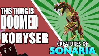 This Thing is Doomed  Creatures of Sonaria Roblox [upl. by Haldis]