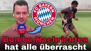 💥Gerade erschienen Aktuelle Nachrichten Nachrichten Vom FC Bayern München [upl. by Reseta740]