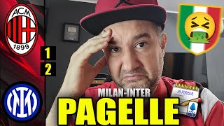 VOMITO SIETE STATI DA VOMITO VERGOGNATEVI TUTTI SPARITE DAL MILAN  MILANINTER 12 Pagelle [upl. by Gnus]