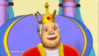 Old King Cole Nurery Rhyme  3D Animation English Nursery Rhyme for children [upl. by Nanerb]