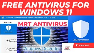 How to Use MRT Antivirus Windows 11 to Scan PC with Free Tool [upl. by Jarrod]