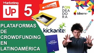 TOP 5 Plataformas de Crowdfunding en Latinoamérica [upl. by Reichel456]