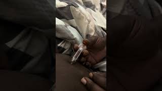 Giving a lovenox injection shorts youtubeshorts fyp foryoupage hospital pregnancy india [upl. by Nnaeiram]