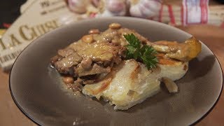 Recette  fricassée de volaille à lail et aux amandes  Météo à la carte [upl. by Cypro382]