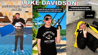 NEW LUKE DAVIDSON TikTok Compilation 3  Funny Luke Davidson [upl. by Kennan]