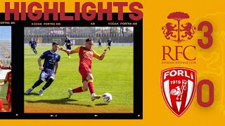 HIGHLIGHTS  Ravenna FC  Forlì [upl. by Newo]