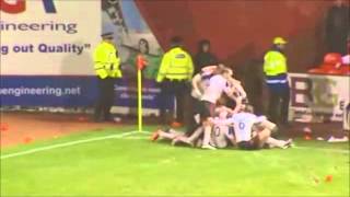 Peter Pawlett 90th minute winner vs Dundee United 12 010114 [upl. by Elwaine]