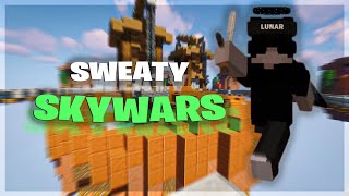 Insanely Sweaty Games  Hypixel Skywars [upl. by Eniar]