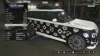 GTA 5  Vehicle Customization  Baller STD [upl. by Gayn]