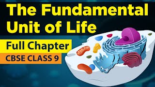 THE FUNDAMENTAL UNIT OF LIFE in 1 Shot  FULL Chapter Animation  Class 9th Biology  NCERT Science [upl. by Ravens762]