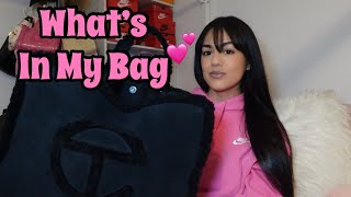 What’s in my very organized Bag 💕  UGG x Telfar [upl. by Haseena]