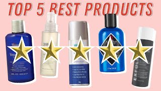 TOP 5 BEST ingrown hair amp razor bump products that actually work [upl. by Einafets]