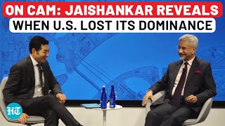 Jaishankar’s Banter With Western Journalist On US Decline ‘Don’t Have To Convince Me…’  WATCH [upl. by Dorcy]