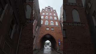 Brama Lidzbarska Bartoszyce pov shorts foryou warmiaimazury ostpreußen staremiasto bartoszyce [upl. by Tompkins]