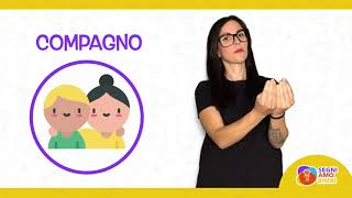 Corso LIS Lingua dei Segni Italiana per bambini  LEZIONE N 10  LA SCUOLA [upl. by Zacharias816]