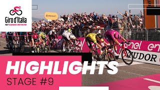 Giro dItalia 2024  Stage 9 Highlights [upl. by Senaj]