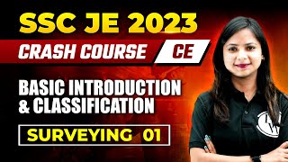 SSC JE 2023  Surveying  Fundamental Concept of Survey  Civil Engineering [upl. by Eidac]