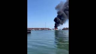 Boat Explosion in Shediac Bay Cruises Canada [upl. by Nace]