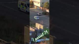 LIVE NOW GLASGOW POLICE AMBULANCE The Glasgow Caledonian University or Buchanan Bus Station GLASGOW [upl. by Garrard507]