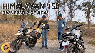 Royal Enfield HIMALAYAN 450 Ownership Review  3000 kms amp 4000 kms Review [upl. by Rahsab]