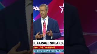 quotOur JudeoChristian Valuesquot Underpin The West  Farage at CPAC 2024 [upl. by Aihcsrop]