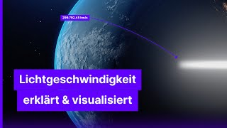 Lichtgeschwindigkeit amp Schallgeschwindigkeit Verständlich Erklärt und Visualisiert [upl. by Lobiv]