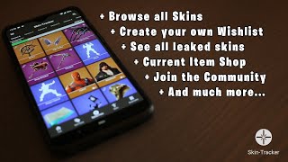 SkinTracker is your source for Fortnite Skins Infos and News [upl. by Ellehsor]