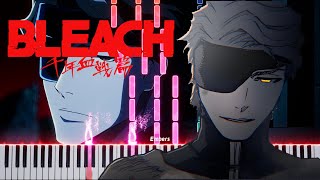 Bleach Aizen Theme  Treachery Piano tutorial amp Sheet [upl. by Stallworth]